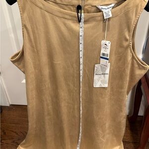 Tommy Bahama Tan Sleeveless Dress